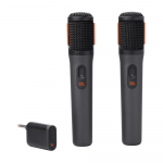 Juhtmeta mikrofoni komplekt JBL Partybox Wireless Mic, must