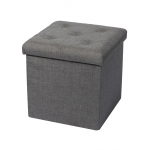 Pouf Domoletti XYF15447BE, 38 cm x 38 cm x 37,5 cm, hall