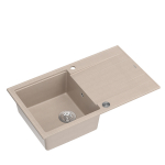 Sisseehitatud valamu Quadron EVAN 111, HCQE8650U2_BS_P2O, pearl beige