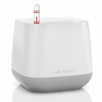 LECHUZA Yula white/gray, 13862