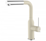 Valamu segisti v&auml;ljat&otilde;mmatava voolikuga Helika Supra 5383 Silicsana, 111