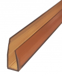 Profiil 2,1 m 6mm pronks