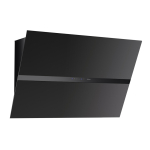 Kapuuts Falmec FUSION, FUSION.111.101, 85 cm, Black