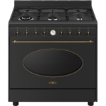 Gaasipliit elektriahjuga Smeg CO90GMAN2, 115 l