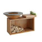 V&auml;ligrill OFYR ISLAND 100-100 Tiikpuu