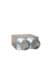 Metallkarp ventilatsioonirestidele 2x75, tagumine &uuml;hendus