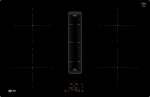 Sisseehitatud induktsioonpliit integreeritud &otilde;hupuhastiga Neff T48CB1AX2, 80 cm