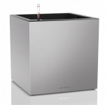 LECHUZA Canto cube 40 silver, 13758