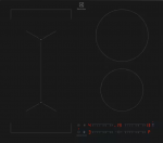 Sisseehitatud induktsioonpliidiplaat Electrolux SaphirMatt SE, Bridge, Hob2Hood, CIV63443CT