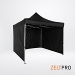 Turu telgi katus ja seinad (komplekt 4 tk) 3x3 must Zeltpro TITAN
