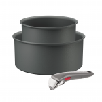 Pottide komplekt + eemaldatav k&auml;epide Tefal Ingenio Halo, L8019453, 16/20 cm