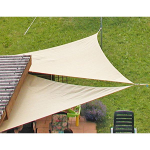 P&auml;ikesepuri 3.6 x 3.6 x 3.6 m kreemvalge vett h&uuml;lgav
