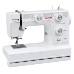 &Otilde;mblusmasin Janome Heavy Duty 394, balta