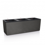 LECHUZA Trio Stone, graphite black 15046