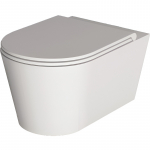 WC Alice Ceramica HIDE Round 31170101+MC3101S+FIX10, Valge, Softclose kaas