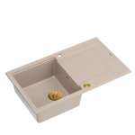 Sisseehitatud valamu Quadron EVAN 111, HCQE8650U2_PVDG1_P2O, pearl beige