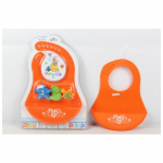 Silicone bib with toys