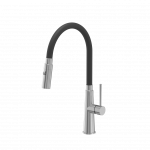 Painduva vooliku ja du&scaron;i funktsiooniga valamusegisti Quadron GINA, 3922505_BSBL, teras/must