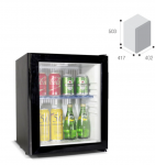 Sisseehitatud minibaar Vitrifrigo HC30V (hotellide/b&uuml;roode jaoks)