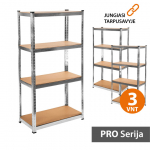 Laoriiulid 150x75x40 PRO (3 tk)