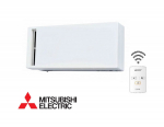 Seinale paigaldatav mini soojusvahetiga ventilatsiooniseade Mitsubishi VL-50SR2-E (kaugjuhtimispuldiga)