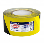 SPECIALIST+ hoiatus must/kollane lint, 75 mm x 250 m