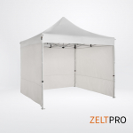 Turutelgi katus ja seinad (4 tk) komplekt 3x3 valge Zeltpro TITAN