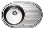 Roostevabast terasest valamu 7108 0.6 mm sifooniga