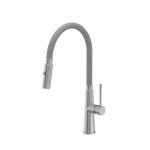 Painduva vooliku ja du&scaron;i funktsiooniga valamusegisti Quadron GINA, 3922505_BSGR, teras/hall