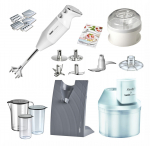 Blender Bamix M200 BAKING valge