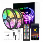 Nutikas 5050 RGB LED-riba 10 m Bluetooth-funktsiooniga