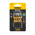 FLEXTORQ T10 57 mm kruvikeeraja otsikud, DeWALT, 5 tk.