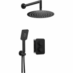 Varjatud termostaadiga du&scaron;is&uuml;steem Deante Nero BXYZNEBT