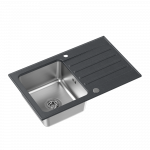 Valamu kvadron KENNETH 111, FUS_K7848CZ, t&auml;piline must/roostevaba teras