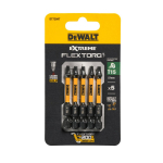 FLEXTORQ T15 57 mm kruvikeeraja otsikud, DeWALT, 5 tk.