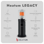 Heatum Legacy gaasisoojendi koos gaasiballooniga