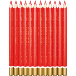 belcolART Farb Gigant Trigon 12 pliiatsit helepunane