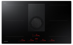 Sisseehitatud induktsioonpliit koos integreeritud &otilde;hupuhastiga Samsung NZ6900TM, NZ84T9747VK/UR, 83 cm