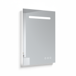 Peegel KAME SMART, LED valgustusega, USB &uuml;hendusega, Bluetoothiga, 60 cm, MR-R04/60-80/TECH