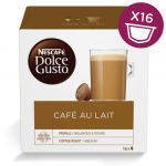 Nescafe Dolce Gusto Cafe Au Lait kohv, 16 kapsliga karp