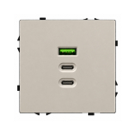 Kiirlaadimisega USB-pistikupesa A+C+C portidega Feelspot FSACC65CA, 65 W, ka&scaron;miir