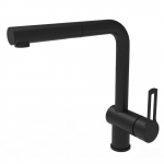 V&auml;ljat&otilde;mmatava voolikuga valamusegisti Paffoni Ringo RIN185NO, must matt