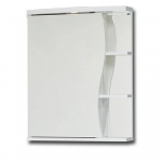 Peegelkapp valgustusega Raguvos Baldai PIANO RV60, 1 LED, IP44, l&uuml;liti + pistikupesa, 60 cm