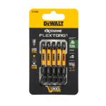 FLEXTORQ T25 57 mm kruvikeeraja otsikud, DeWALT, 5 tk