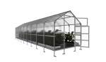 Kasvuhoone KLASIKA Bernard 2,35 x 9 m (21,15 m&sup2;), 6 mm