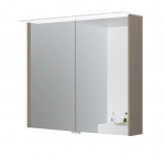 Peegelkapp Kame Loft, MC3DML/80-70/D15-LFT, LED-katusega, 80 cm
