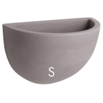 Nicoli 32x18x21cm seinale kinnitatav lillepott Clio 32 tuhkjas v&auml;rv