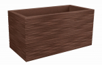 Nicoli 60x30x30cm lillekast Elegance Cassetta 60 roostetanud terase v&auml;rv