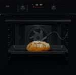 Integreeritav ahi AEG 5000 seeria, SurroundCook koos SteamBake funktsiooniga, NBA5P531AB, toidutermomeetriga