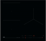 Sisseehitatud induktsioonpliidiplaat AEG 6000, Hob2Hood, TO63IQ00FB
